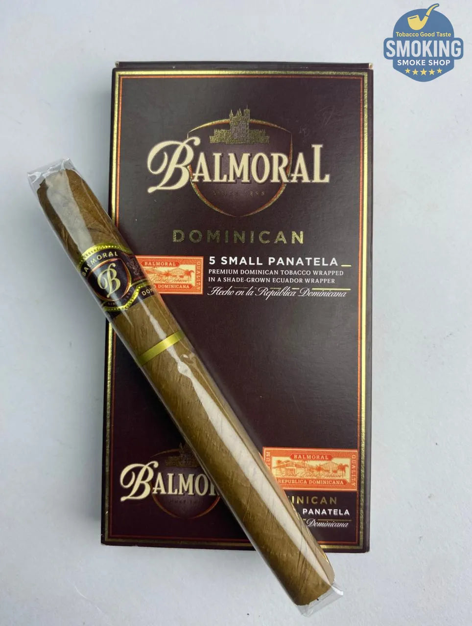 BALMORAL Dominican 5 Small Panatela — سيجار بالمورال دومينيكان 5 قطع (سمول بانتيلا)