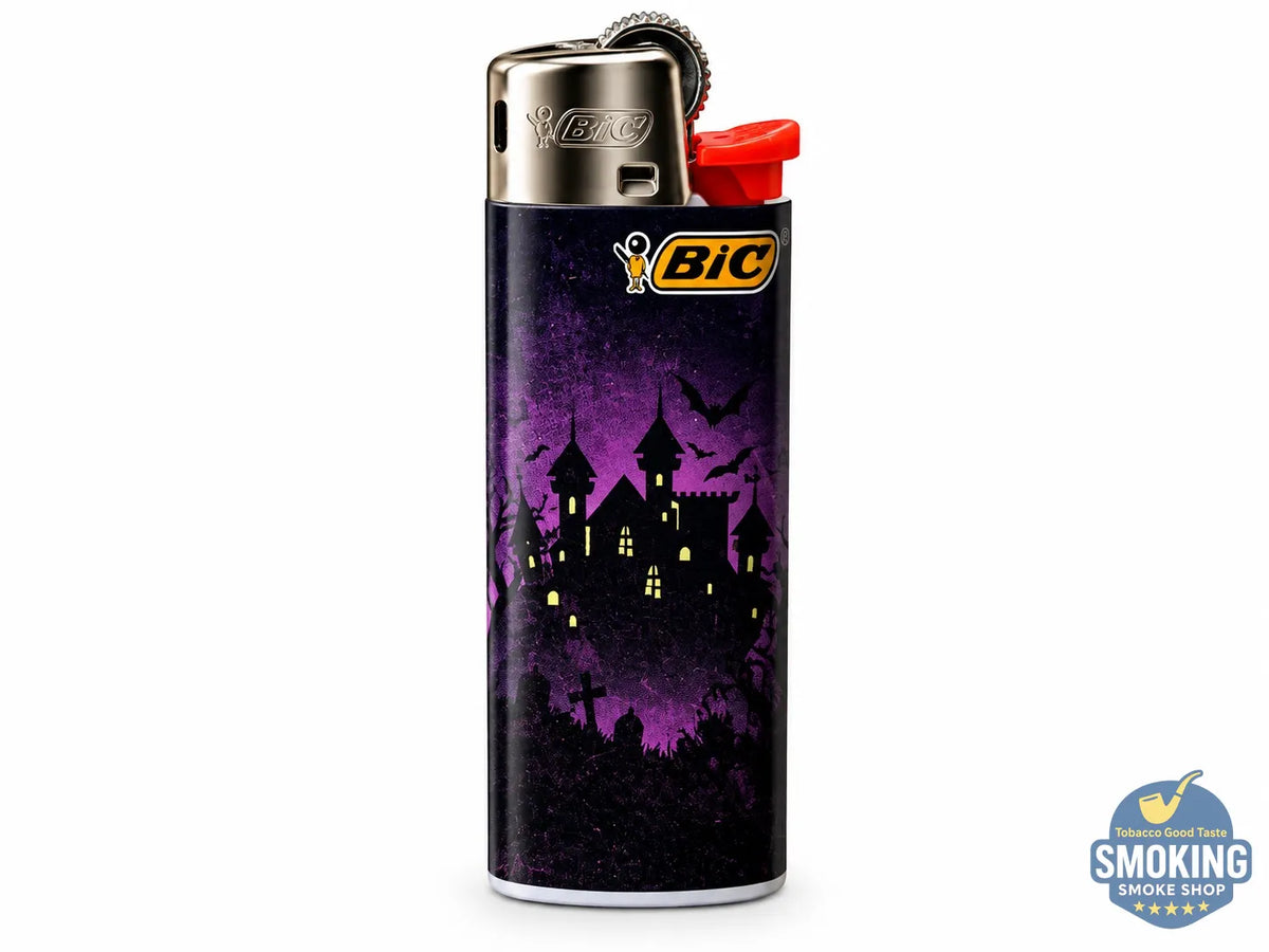 🔥 ولاعة BIC بتصميم الهالوين – BIC halloween pics  Lighter