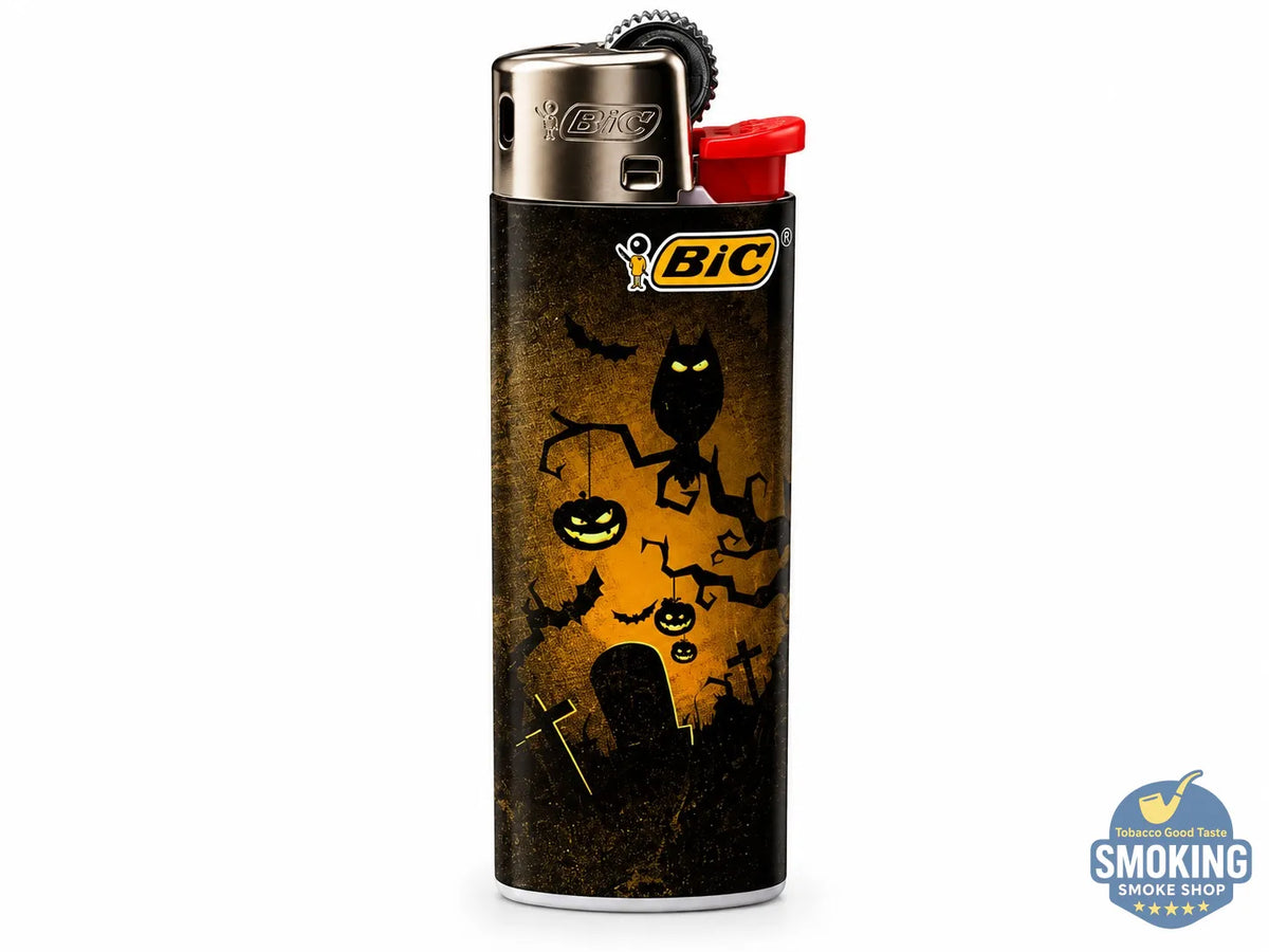 🔥 ولاعة BIC بتصميم الهالوين – BIC halloween pics  Lighter