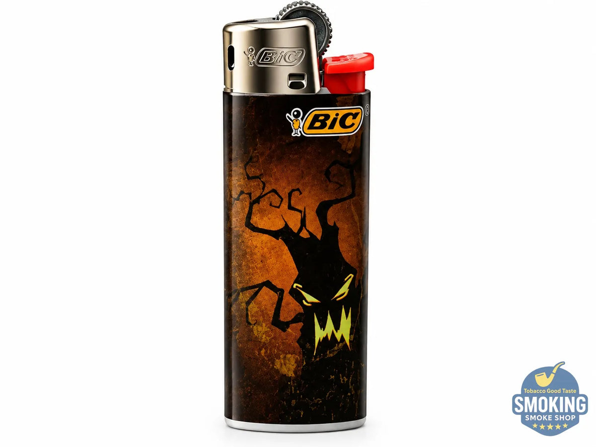 🔥 ولاعة BIC بتصميم الهالوين – BIC halloween pics  Lighter