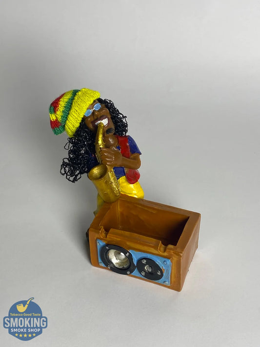 طفاية سجاير بوب مارلي ساكس فوون | Resin Novelty Ashtray Collection