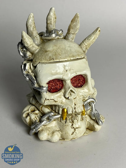 طفاية سجاير خزف جمجمة ماد ماكس | Resin Novelty Ashtray Collection