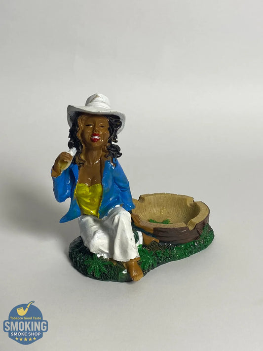 طفاية سجاير خزف ستايل المغنية | Resin Novelty Ashtray Collection