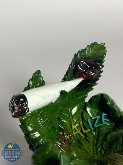 طفاية سجاير خزف ستايل القنب | Resin Novelty Ashtray Collection