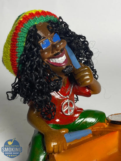 طفاية سجاير خزف ستايل الطبال | Resin Novelty Ashtray Collection