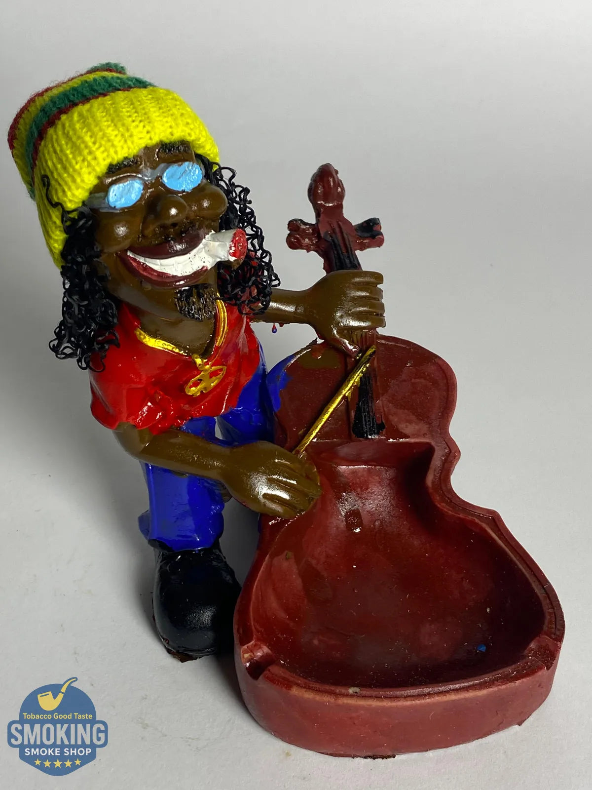 طفاية سجاير خزف ستايل الكمان | Resin Novelty Ashtray Collection