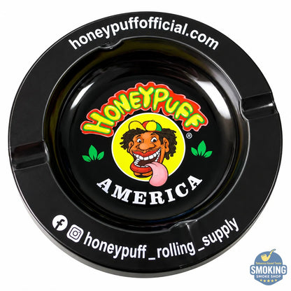 HoneyPuff Metal Rolling Tray – صنية لف معدنية وبلاستيكية من هوني باف