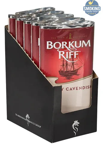 Borkum Riff Cherry Cavendish — تبغ بايب بوركم ريف كريز كافنديش