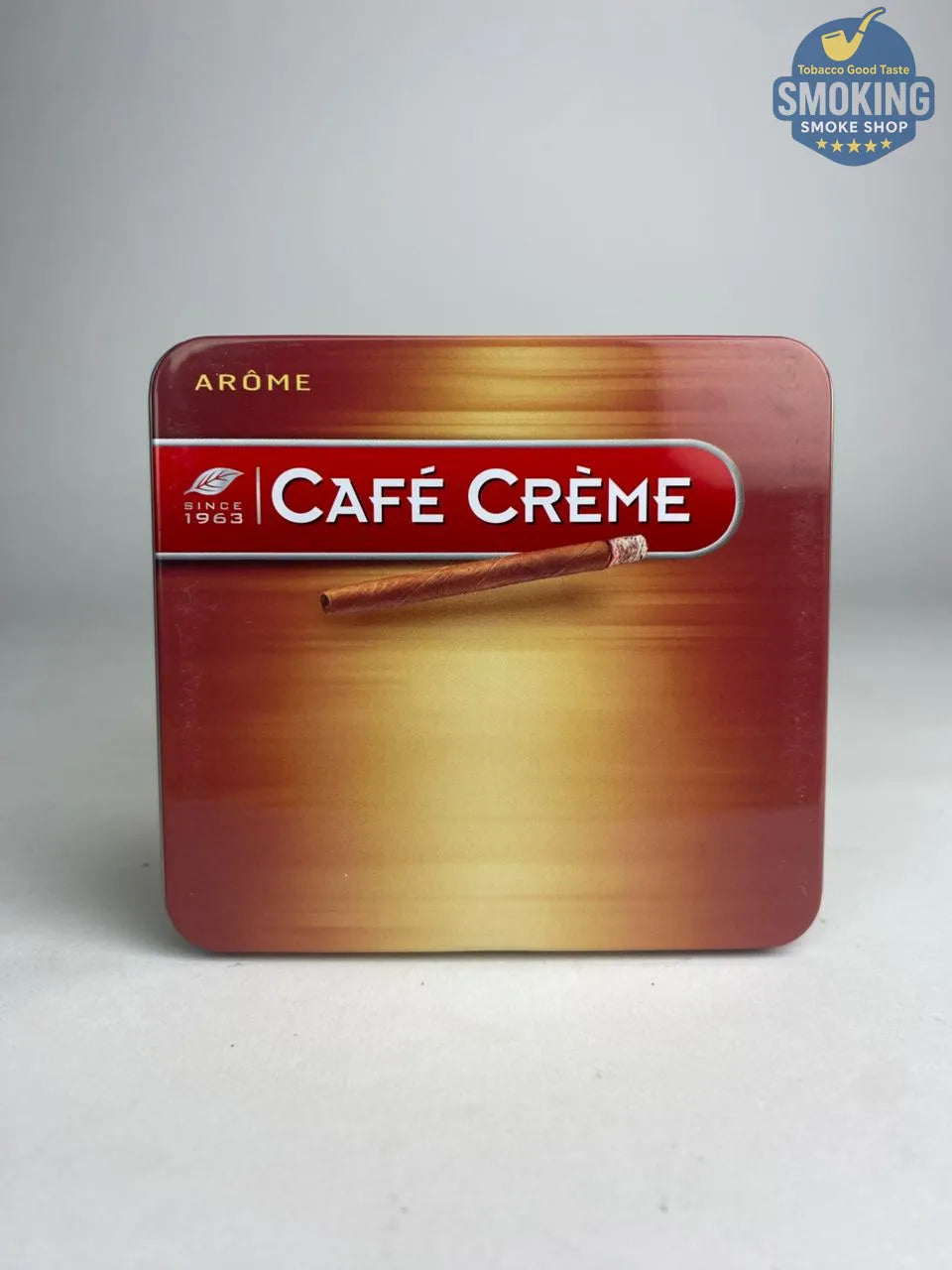 CAFÉ CRÈME Metal Tin 10pcs — كافيه كريم ليتل سيجار عبوة معدنية 10 قطع نكهات مختلفة 