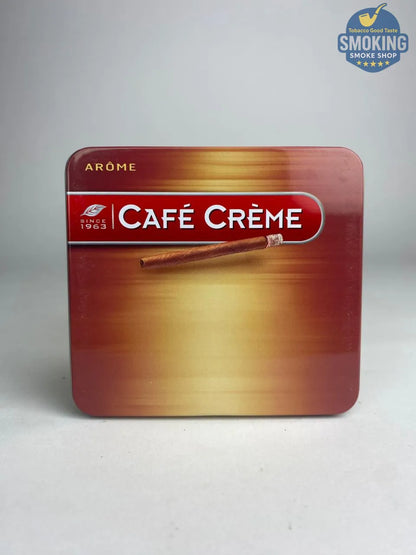 CAFÉ CRÈME Metal Tin 10pcs — كافيه كريم ليتل سيجار عبوة معدنية 10 قطع نكهات مختلفة 
