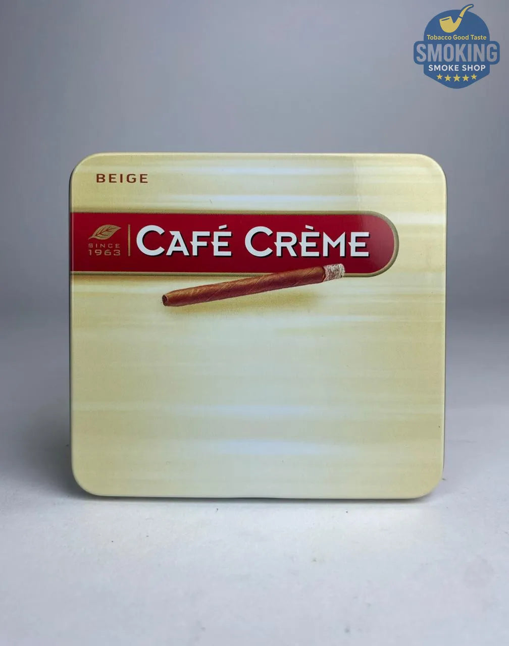 CAFÉ CRÈME Metal Tin 10pcs — كافيه كريم ليتل سيجار عبوة معدنية 10 قطع نكهات مختلفة 