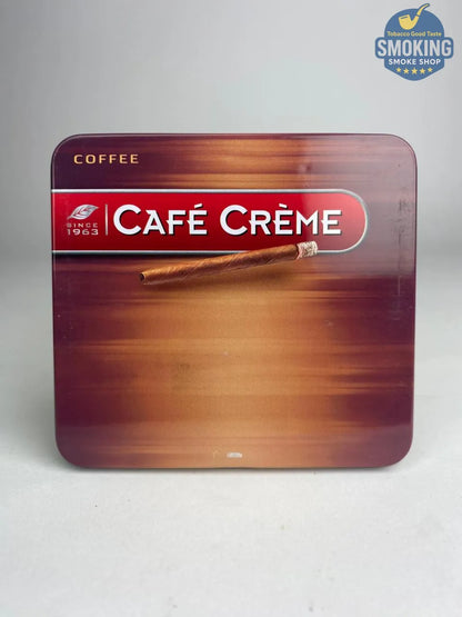 CAFÉ CRÈME Metal Tin 10pcs — كافيه كريم ليتل سيجار عبوة معدنية 10 قطع نكهات مختلفة 