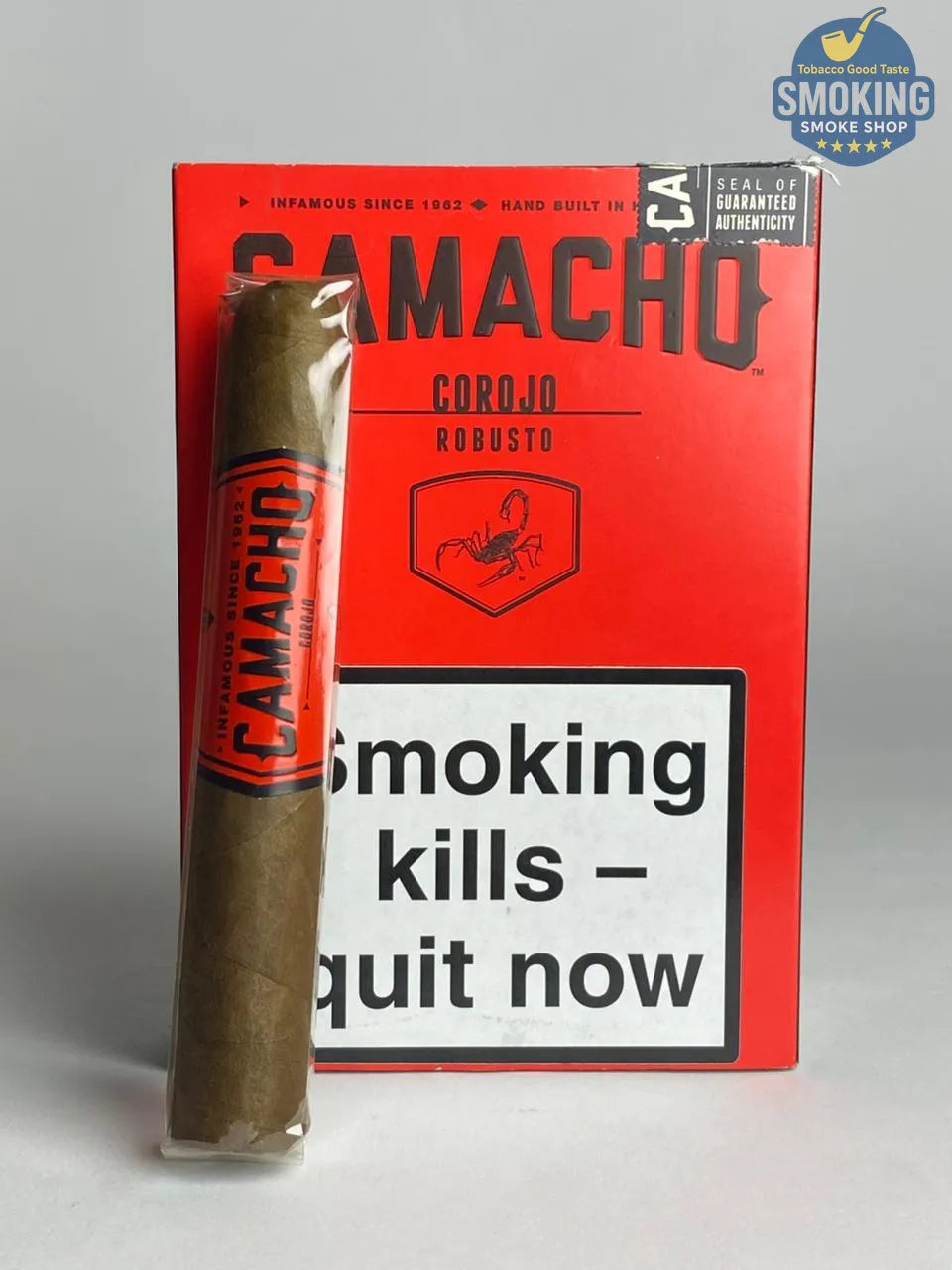 💨 Camacho Corojo Robusto — سيجار كاماشو كوروخو روبوستو