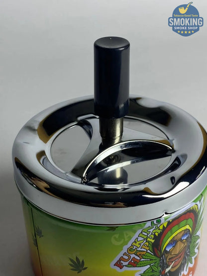 Metal Spinning Ashtray — طفاية سجائر معدنية دوّارة