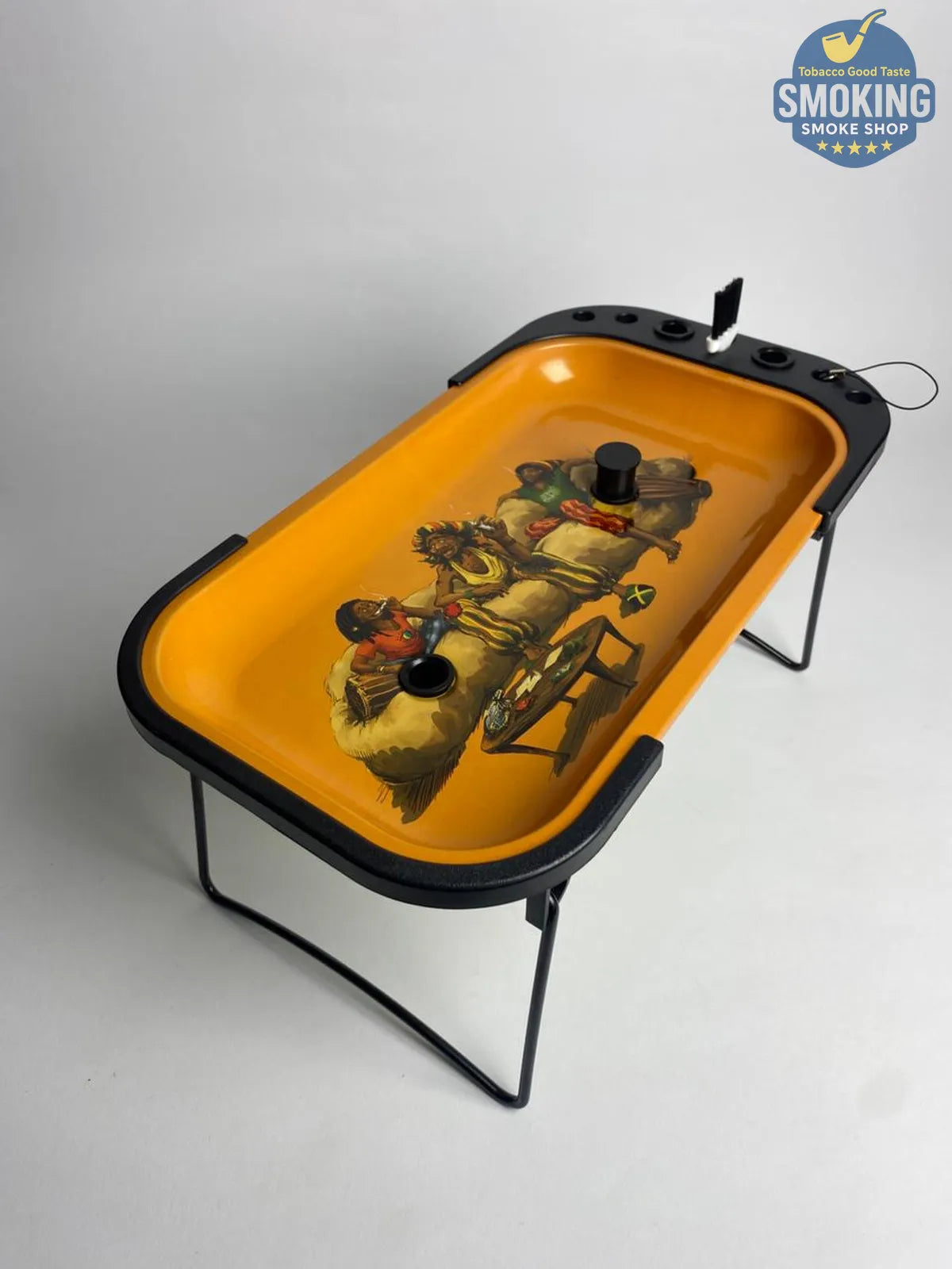 Large RAW Rolling Tray with Legs — طفاية و صينية لف روو مع حامل وعدة حجم كبير جدا