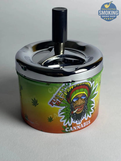 Metal Spinning Ashtray — طفاية سجائر معدنية دوّارة