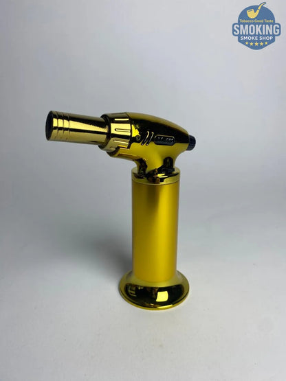 Torch Lighter – ولاعة تورش ذهبية فاخرة لإشعال الفحم – ولاعة شغالة بقوة