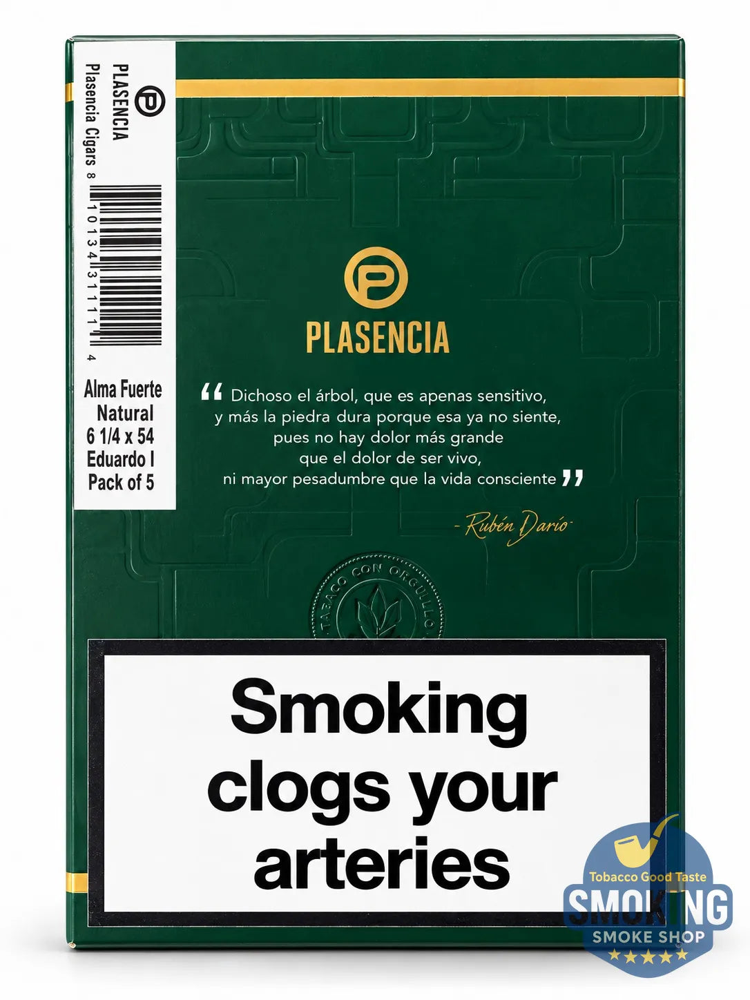 Plasencia Alma Fuerte Eduardo I Toro Box-Pressed — سيجار بلاسينسيا ألما فويرتي إدواردو الأول علبة 5 سيجار اصدار محدود 