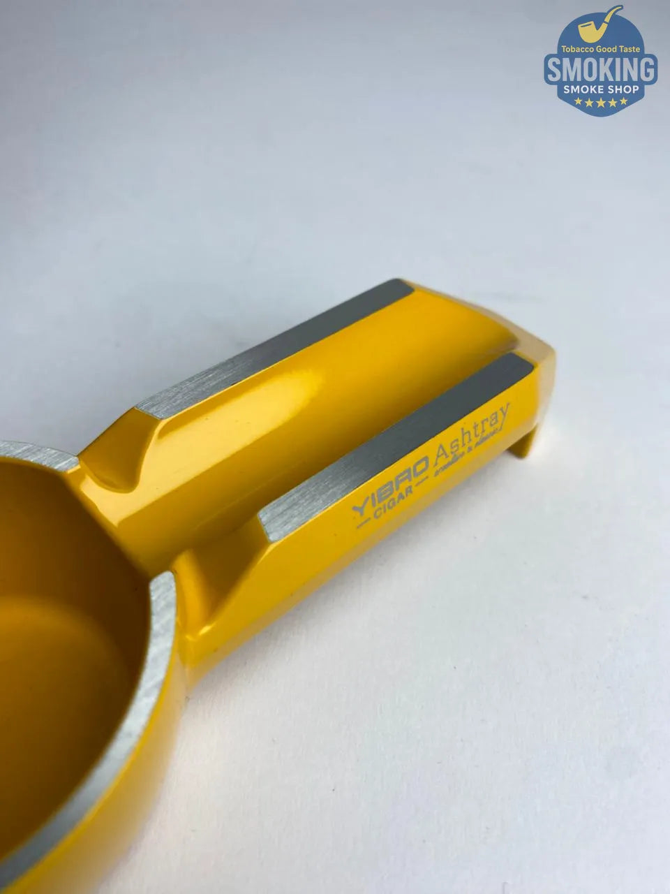 منفضة سيجار معدنية محمولة (موضع واحد) | Portable Metal Single Cigar Ashtray (1 Rest)