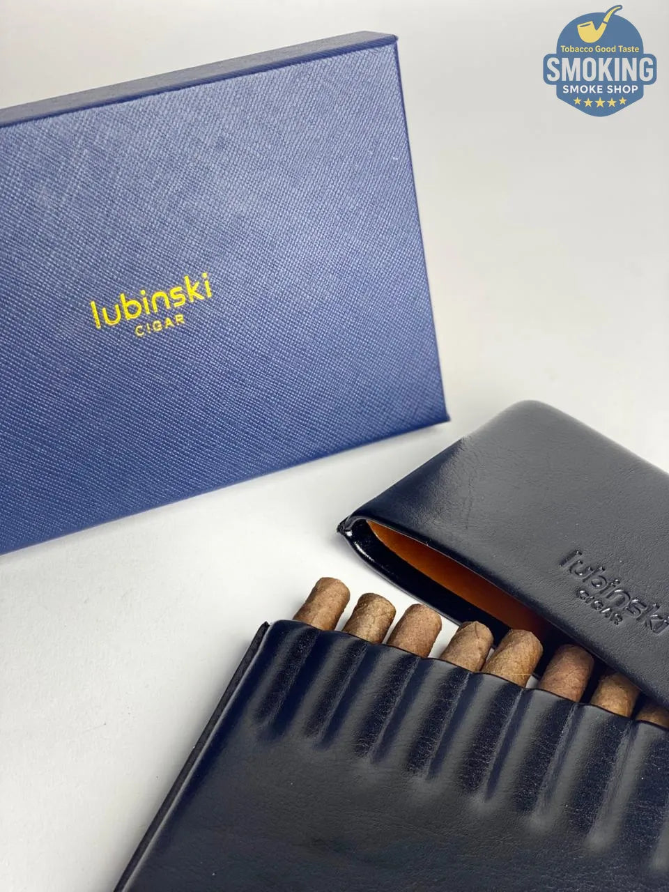 Lubinski Cigarillo Leather Case — حافظة سيجاريلو جلد لوبينسكي