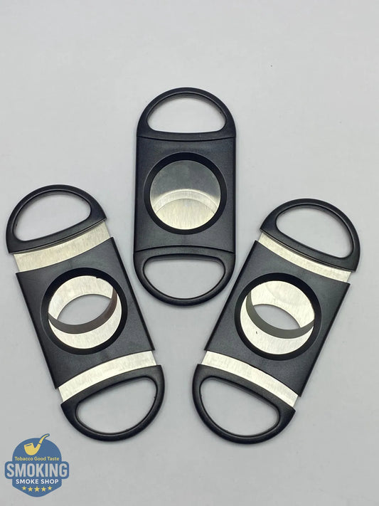 Double Guillotine Cigar Cutter – Plastic Body | قطّاعة سيجار مزدوجة – جسم بلاستيك