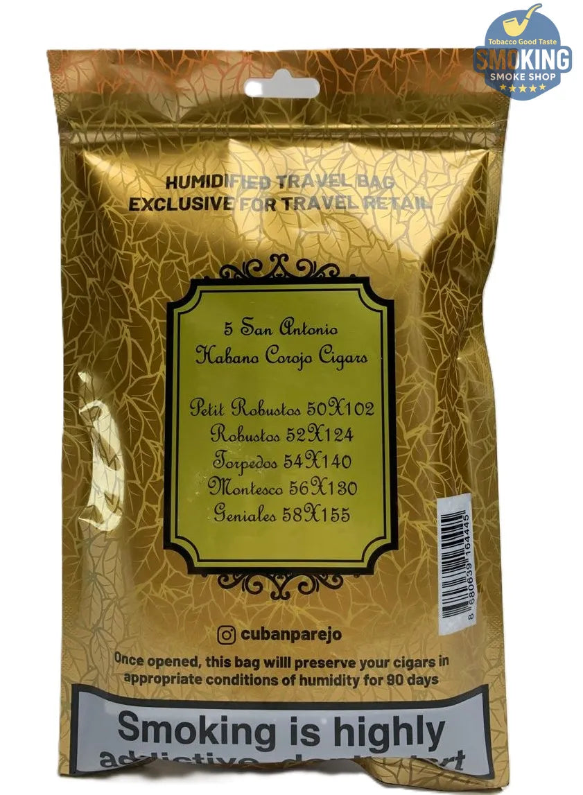 San Antonio Habano Corojo Selection — سيجار سان أنطونيو هابانو كوروجو (تشكيلة 5 مقاسات مختلفة ) 