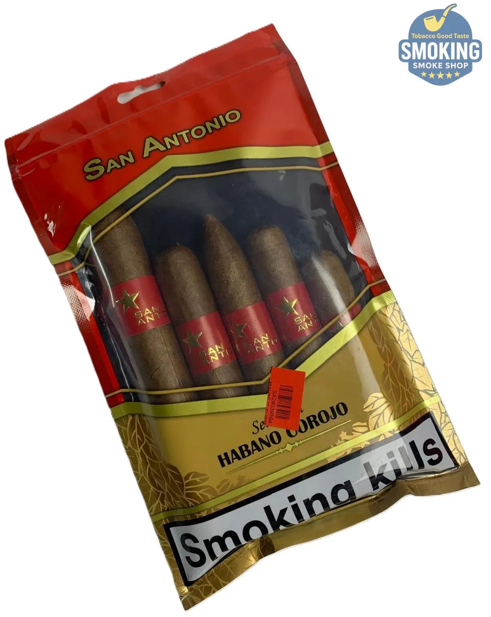 San Antonio Habano Corojo Selection — سيجار سان أنطونيو هابانو كوروجو (تشكيلة 5 مقاسات مختلفة ) 