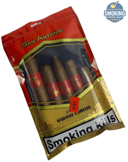 San Antonio Habano Corojo Selection — سيجار سان أنطونيو هابانو كوروجو (تشكيلة 5 مقاسات مختلفة ) 