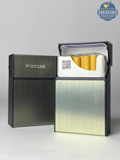 🚬 FOCUS Cigarette Case — علبة سجائر فوكَس الفاخرة