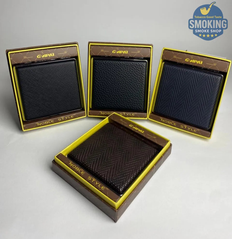 💼 علبة سجائر جلد بجودة وتفاصيل فاخرة GVIPAI — علبة سجائر جيڤيباي نوبل ستايل