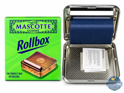 MASCOTTE Gommé Rollbox — ماكينة لف السجائر اليدوية ماسكوت رول بوكس المعدنية