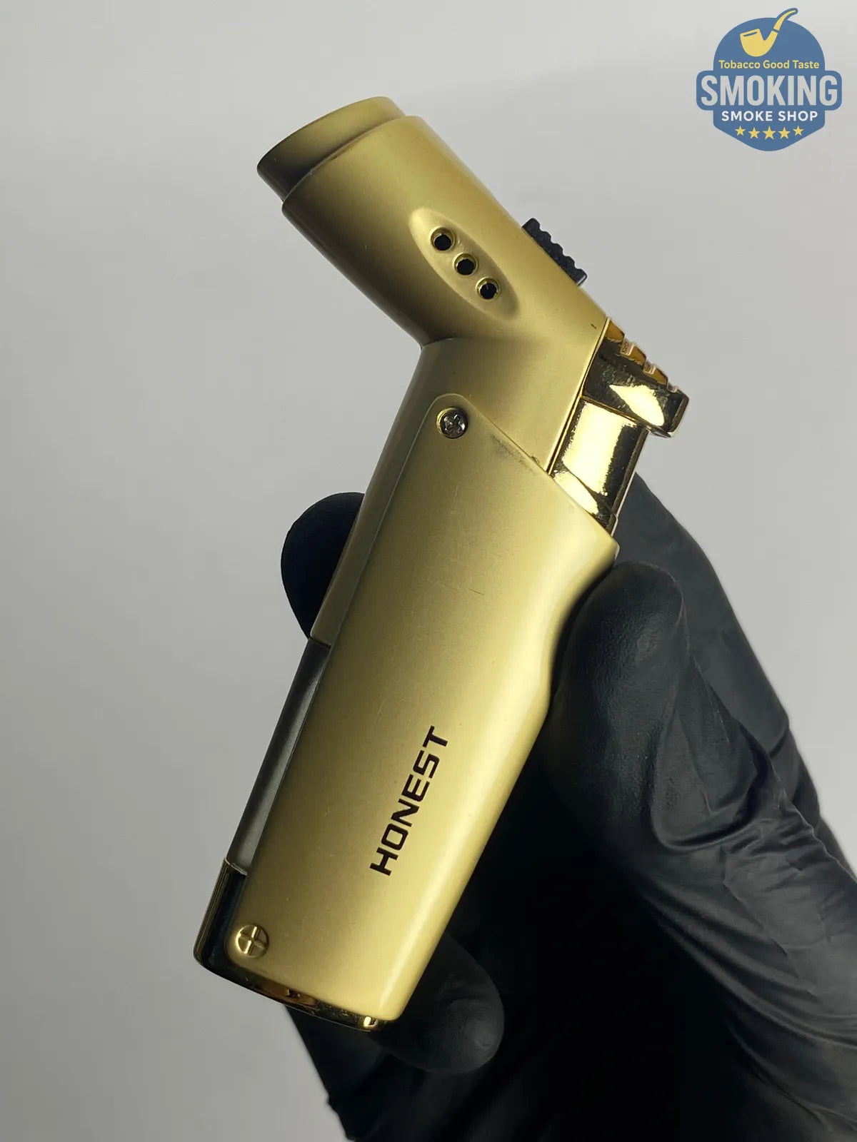 Single Torch Jet Lighter — ولاّعة تورش منفردة (ذهبي)