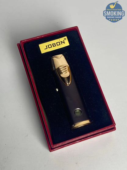 JOBON Dual Torch Jet Lighter — ولاعة تورش مزدوجة من جوبون ولاعة غاز بنافذة وقود