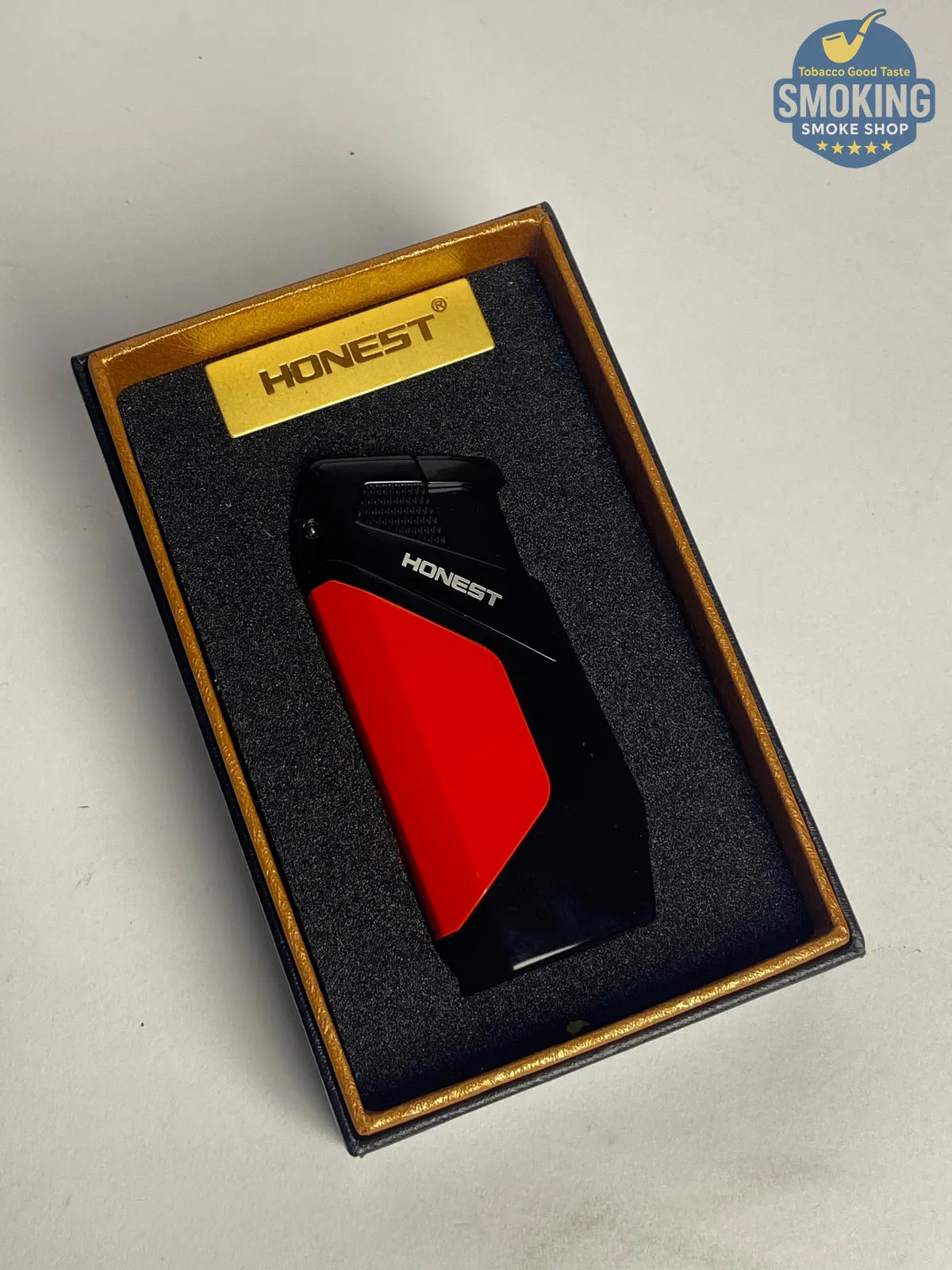 Dual Torch Cigar Lighter — ولاّعة سيجار مزدوجة الشعلة مع بانش