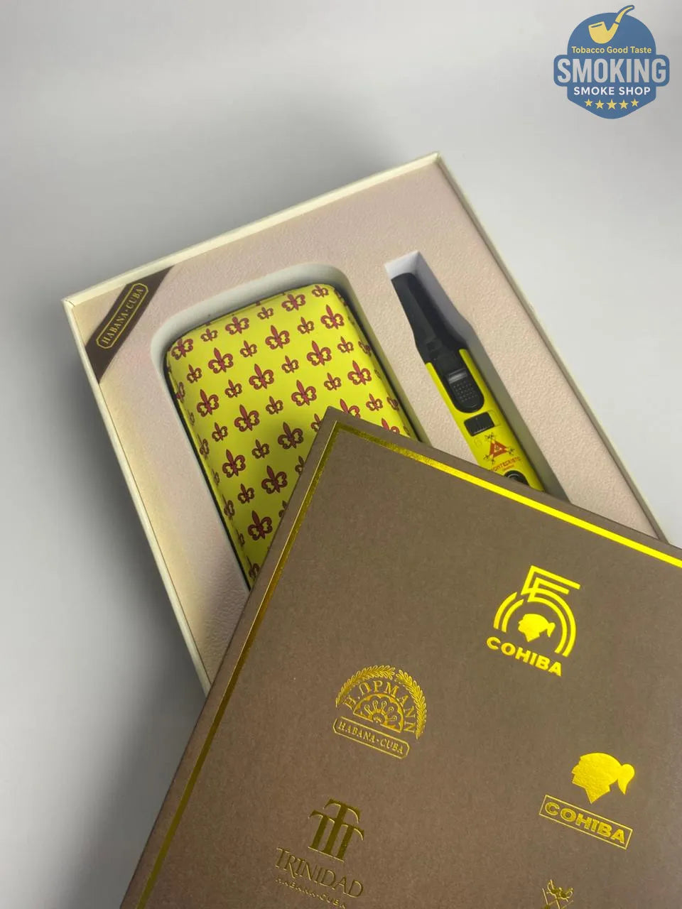 🔥 Montecristo Cigar Set _  طقم سيجار مونت كريستو فاخر متكامل