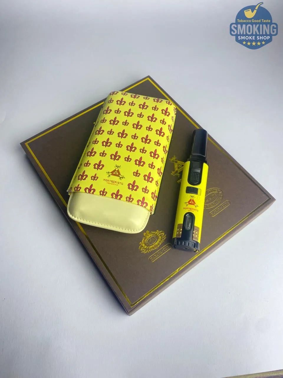 🔥 Montecristo Cigar Set _  طقم سيجار مونت كريستو فاخر متكامل