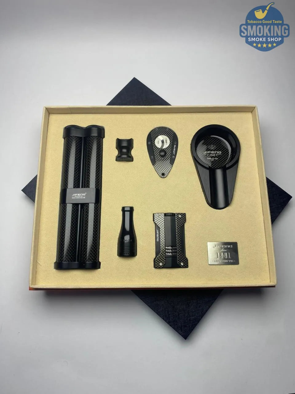 JIFENG Cigar Set — طقم سيجار جيفينج الفاخر