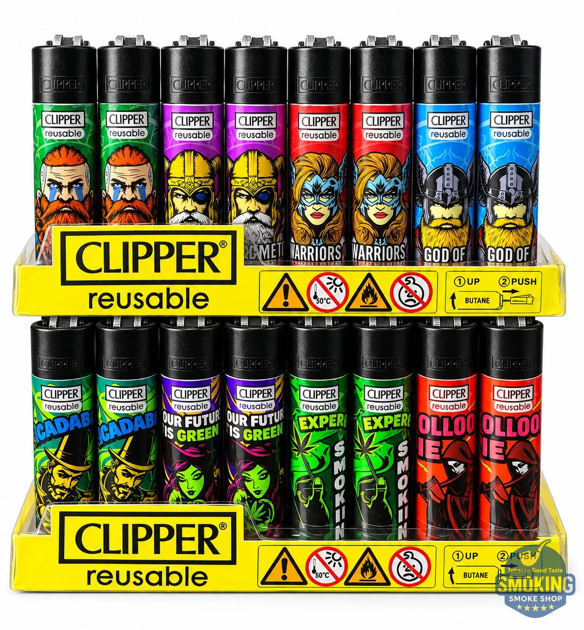 Big Clipper Lighter many designs — ولاعة كليبر كبير اشكال متعددة