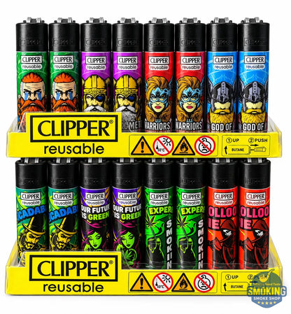 Big Clipper Lighter many designs — ولاعة كليبر كبير اشكال متعددة