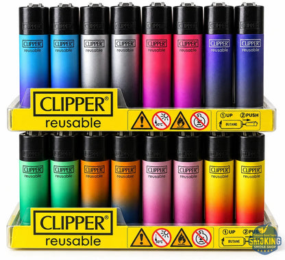 Clipper Lighter —  ولاعة كليبر كبيرة الوان متعددة ستايل 2027