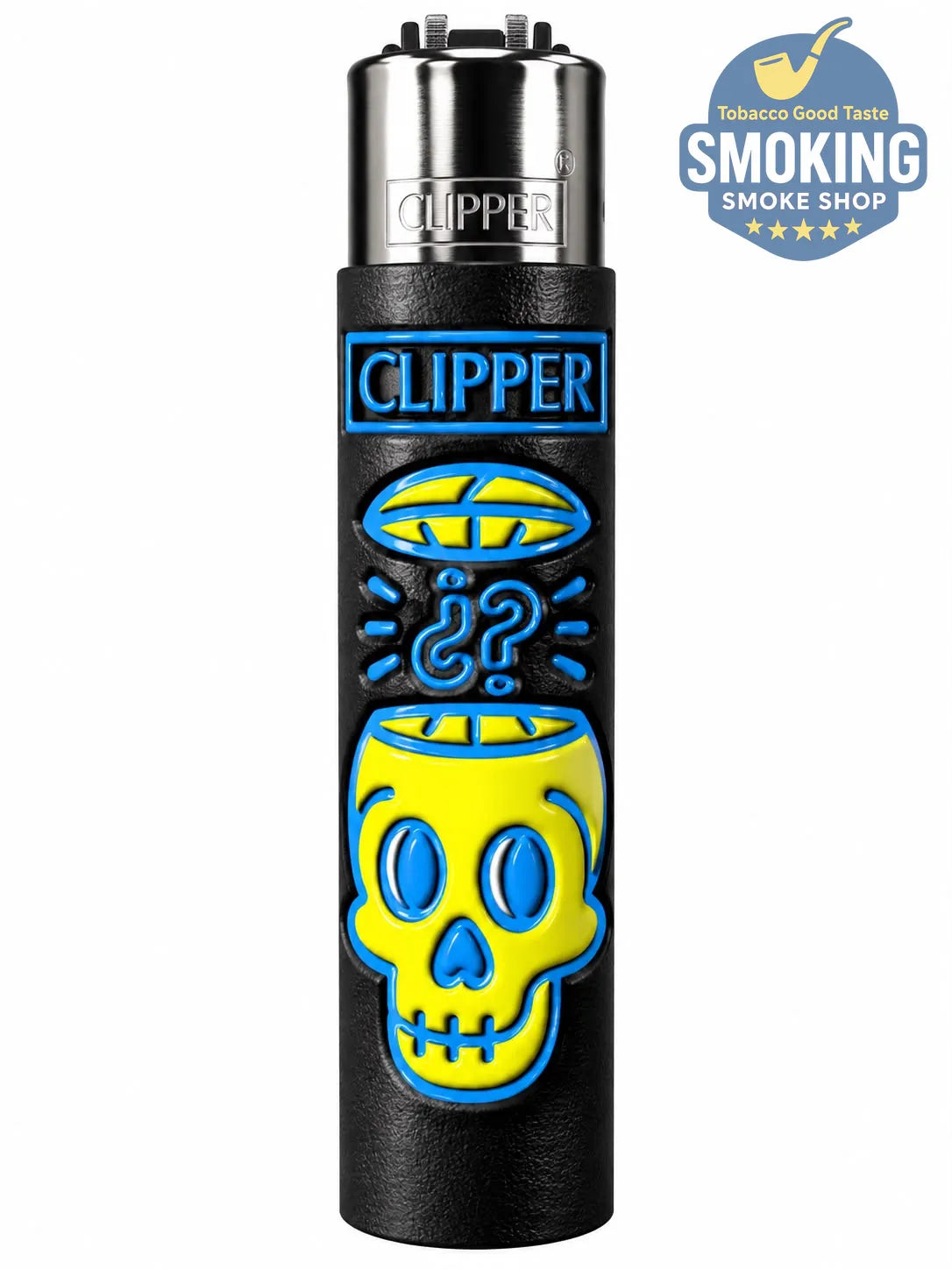 CLIPPER 5D Leather Reusable Lighter — ولاعة كليبر مكسوة جلد قابلة لإعادة التعبئة باشكال مثيرة