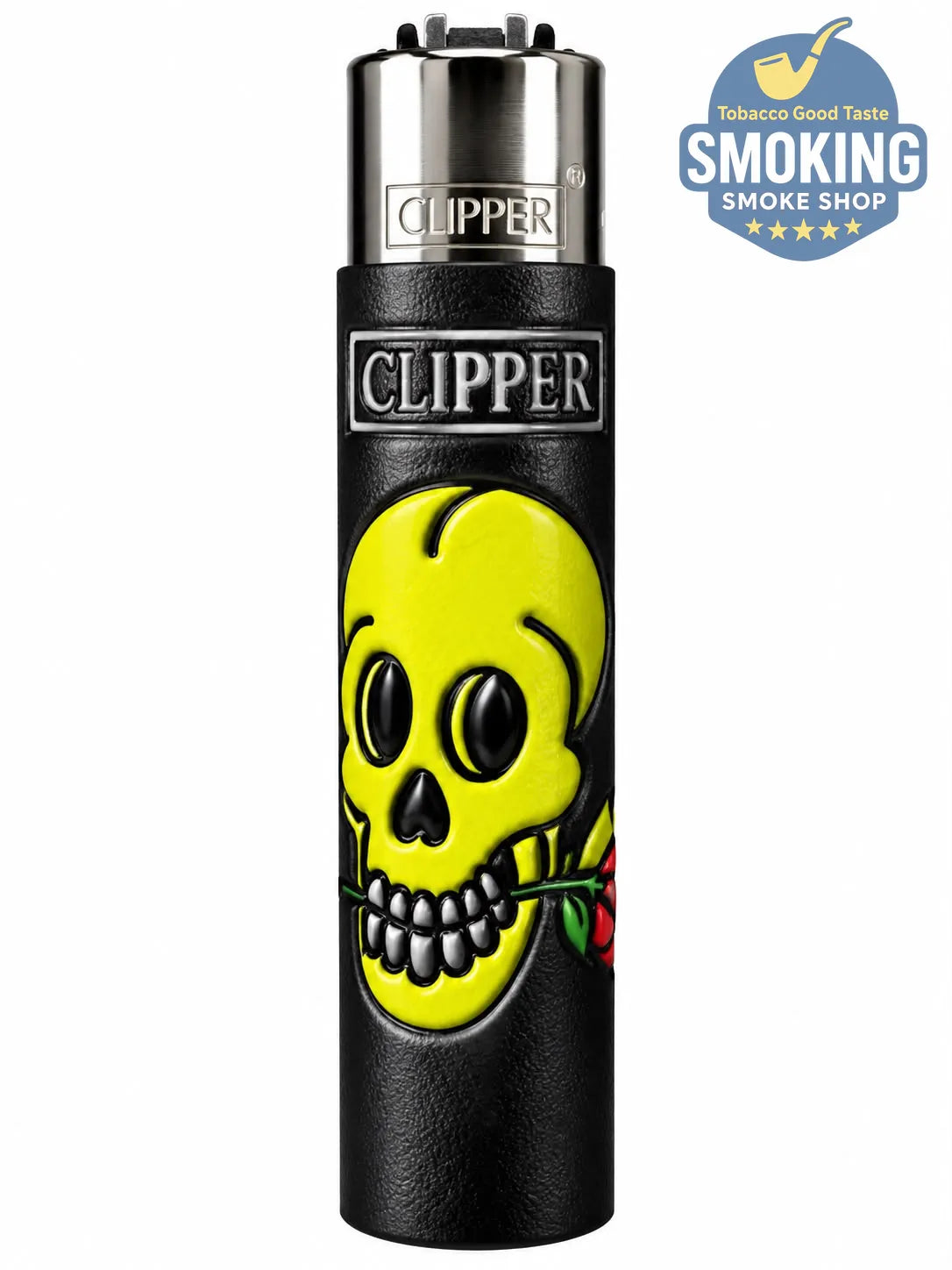 CLIPPER 5D Leather Reusable Lighter — ولاعة كليبر مكسوة جلد قابلة لإعادة التعبئة باشكال مثيرة