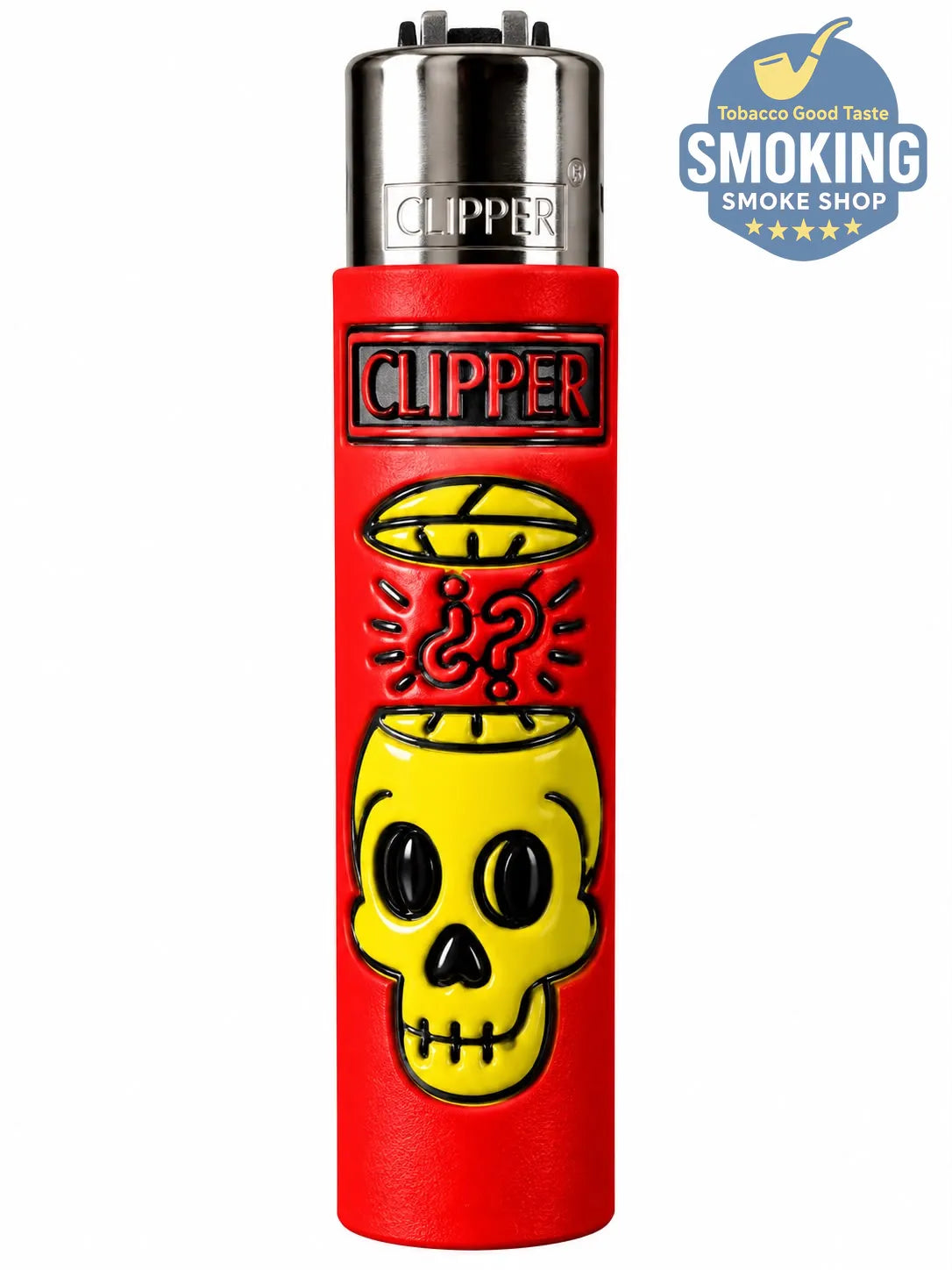 CLIPPER 5D Leather Reusable Lighter — ولاعة كليبر مكسوة جلد قابلة لإعادة التعبئة باشكال مثيرة
