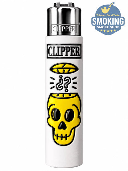 CLIPPER 5D Leather Reusable Lighter — ولاعة كليبر مكسوة جلد قابلة لإعادة التعبئة باشكال مثيرة