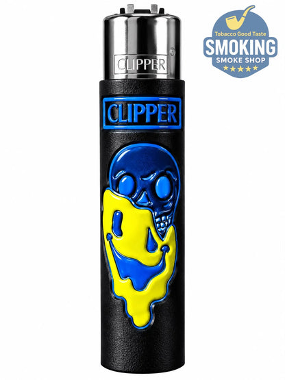 CLIPPER 5D Leather Reusable Lighter — ولاعة كليبر مكسوة جلد قابلة لإعادة التعبئة باشكال مثيرة
