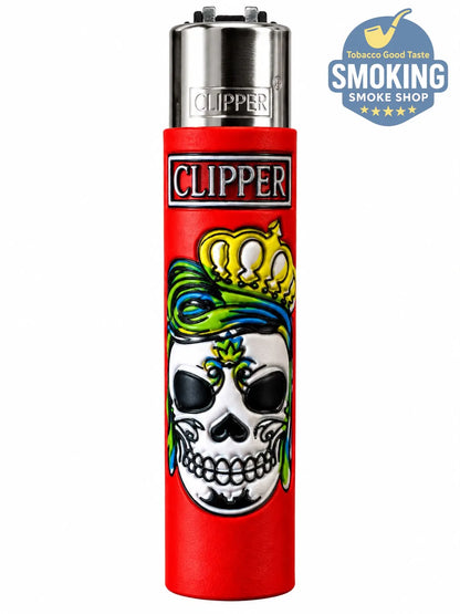 CLIPPER 5D Leather Reusable Lighter — ولاعة كليبر مكسوة جلد قابلة لإعادة التعبئة باشكال مثيرة