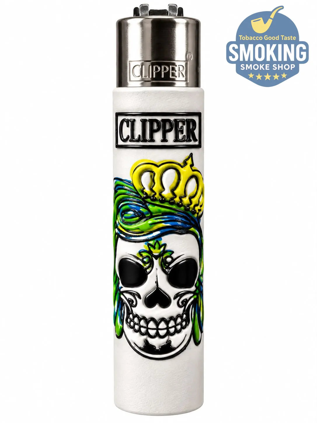 CLIPPER 5D Leather Reusable Lighter — ولاعة كليبر مكسوة جلد قابلة لإعادة التعبئة باشكال مثيرة