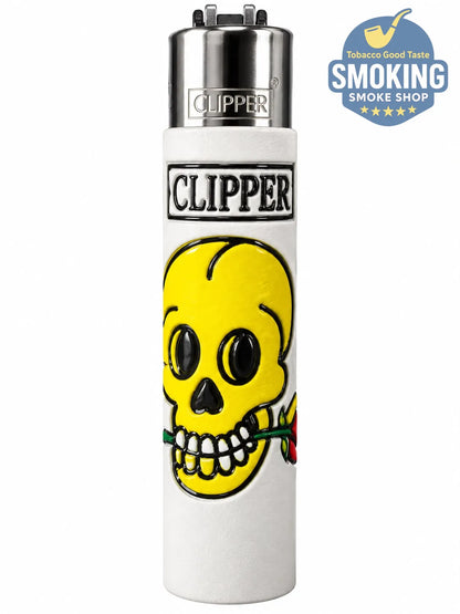 CLIPPER 5D Leather Reusable Lighter — ولاعة كليبر مكسوة جلد قابلة لإعادة التعبئة باشكال مثيرة