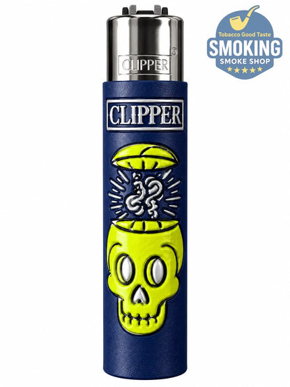 CLIPPER 5D Leather Reusable Lighter — ولاعة كليبر مكسوة جلد قابلة لإعادة التعبئة باشكال مثيرة