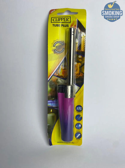 Clipper Tube Plus Refillable Utility Lighter — ولاعة كليبر تيوب بلس طويلة قابلة لإعادة التعبئة